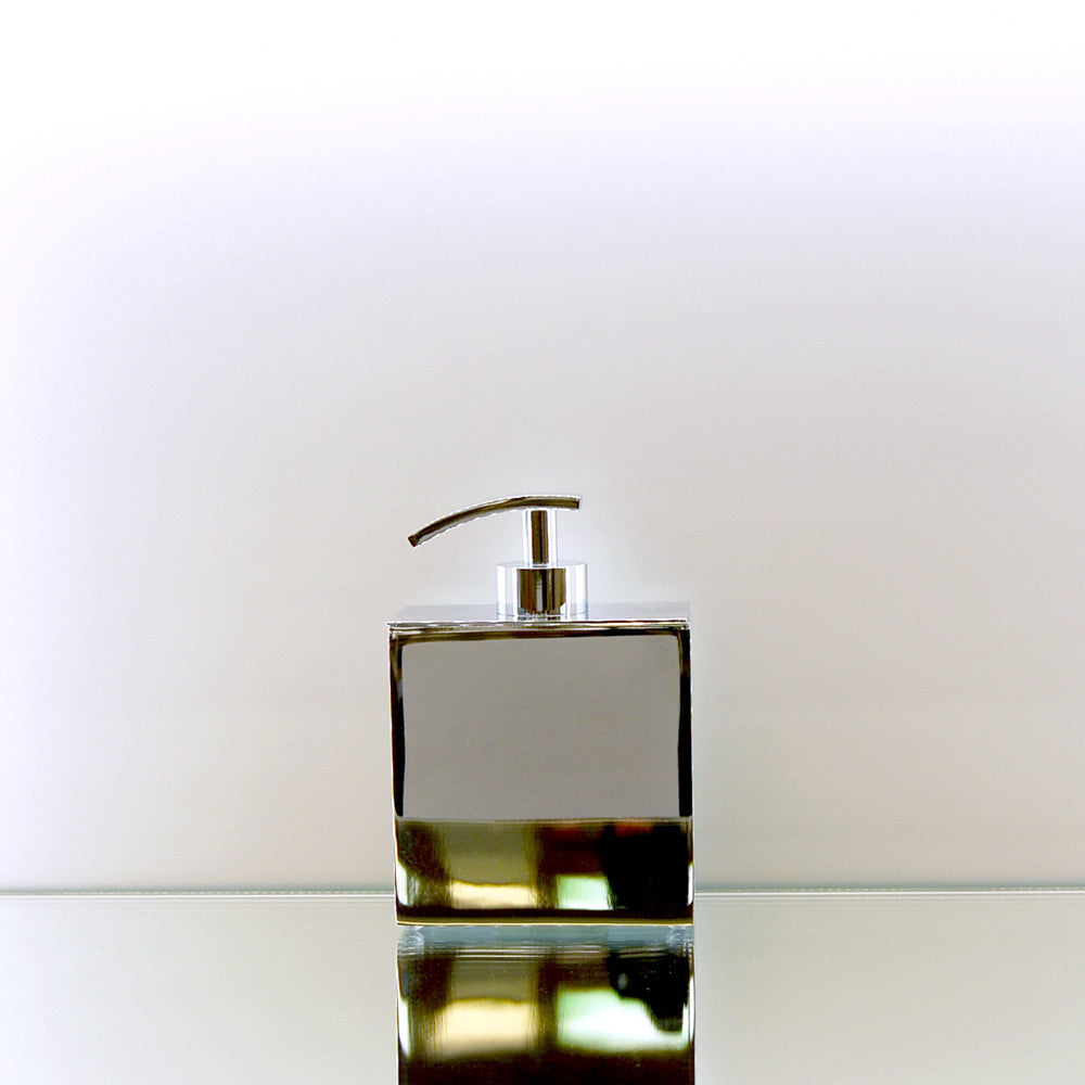 Chrome Lineal Gel Soap Dispenser