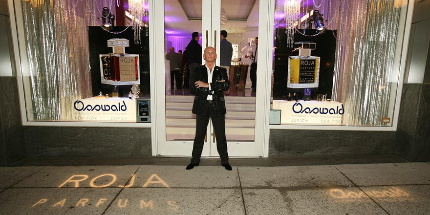 Presenting Roja-Parfums with British Master Perfumer and creator, Roja Dove