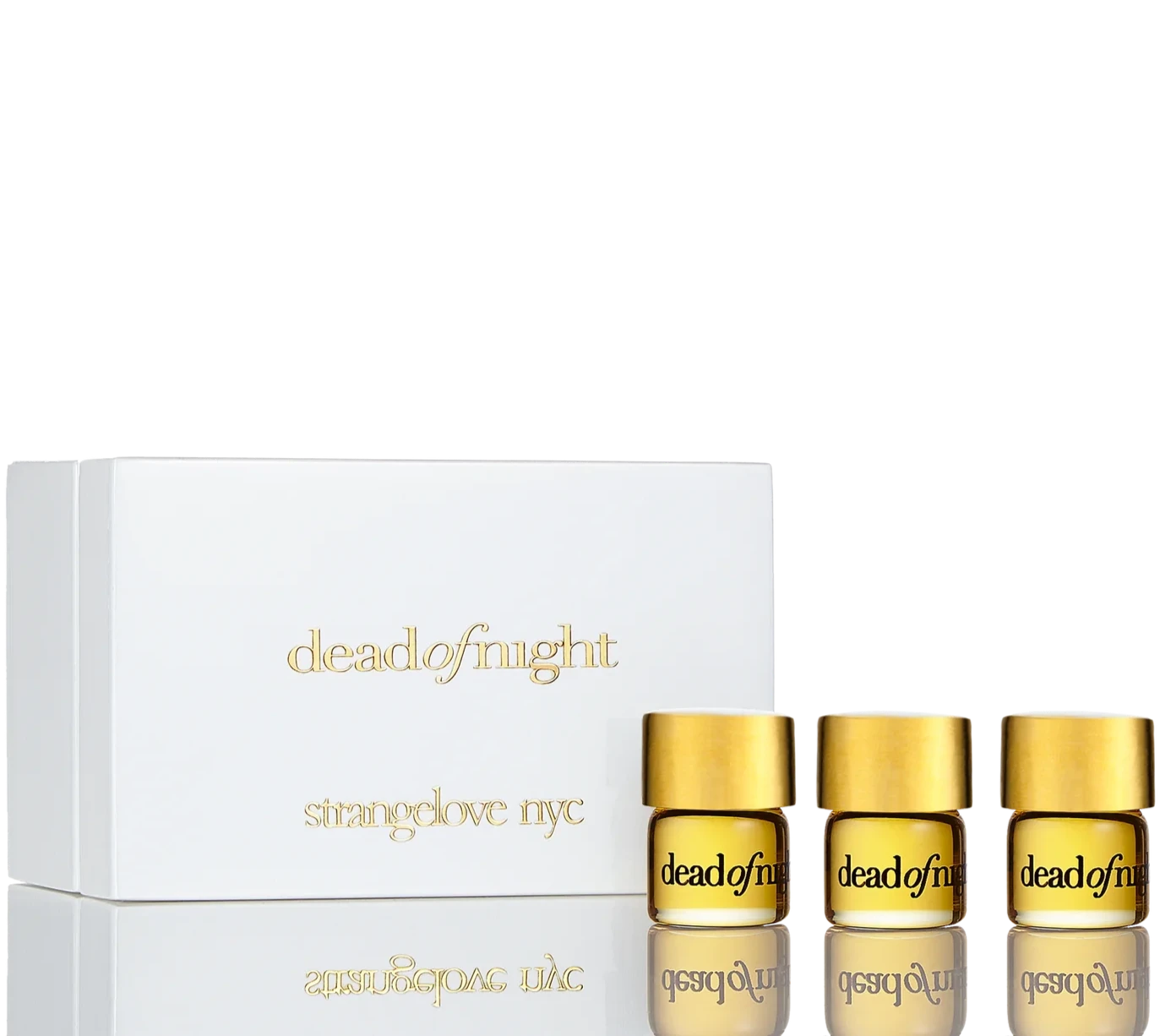 Deadofnight pure perfume oil vials