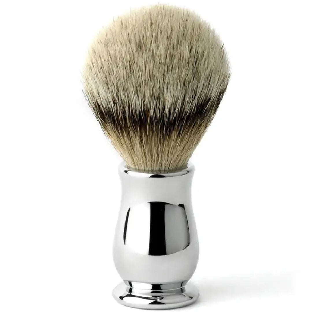 Chatsworth Chrome Shaving Brush (Silver Tip)